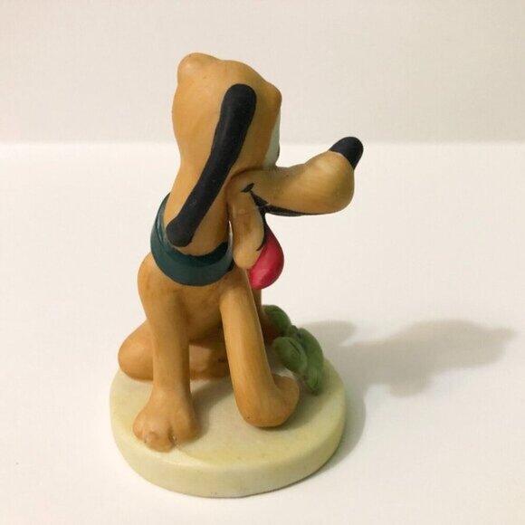 Vintage Walt Disney Gift Ware Pluto with Crab  Figurine Taiwan - Picture 14 of 14